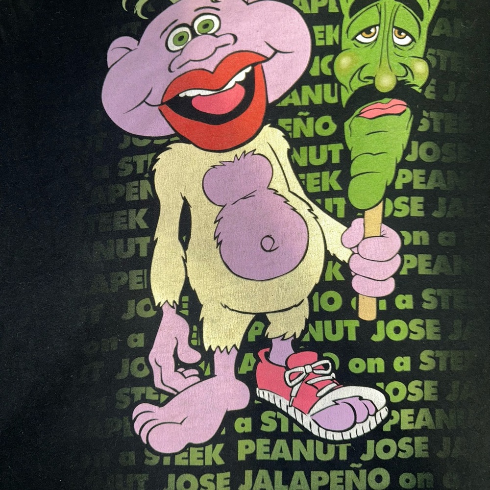 Jeff Dunham Peanut and Jose Jalapeño t-shirt men’s size medium - Picture 3 of 4